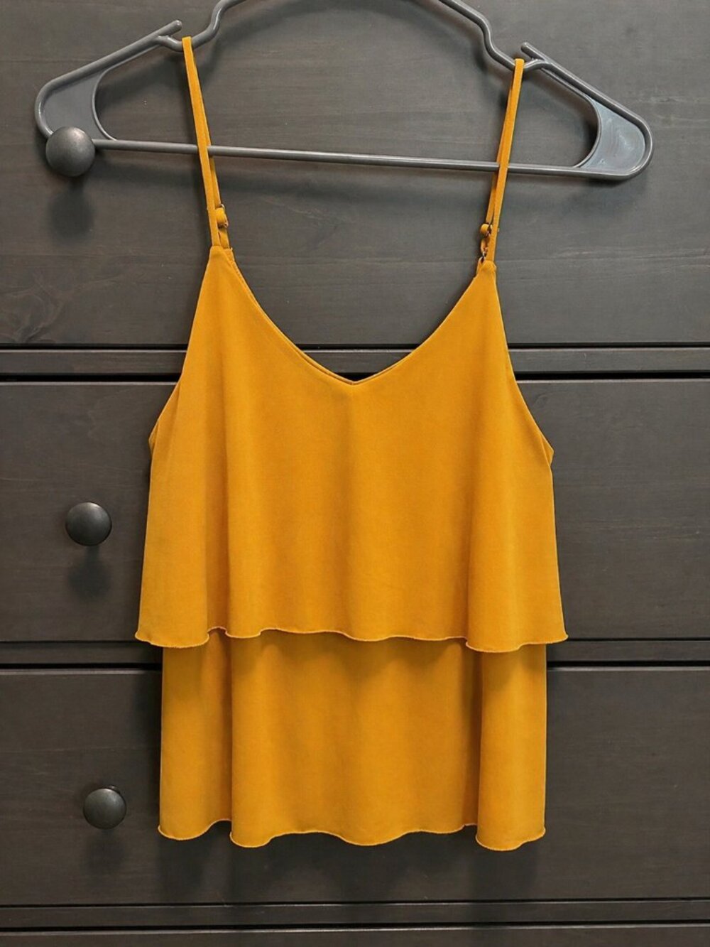 Women's Mustard Yellow Tank Top